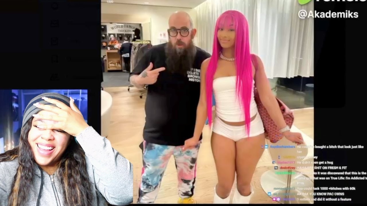 Down bad! Guy spends $62k in a month on Rubi Roses Onlyfans - Dj Akademiks | Reaction