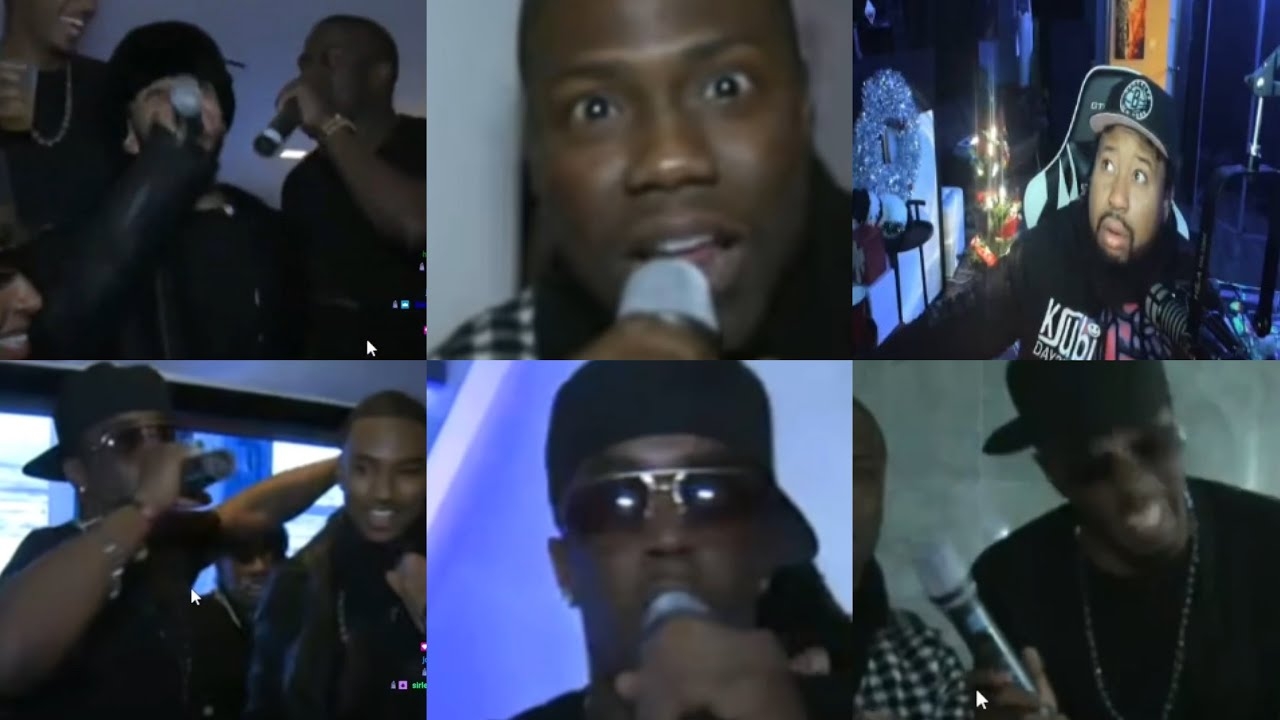 Party party! DJ Akademiks Reacts to Kevin Hart & Diddy at party w/ Trey Songz & Fabolous!