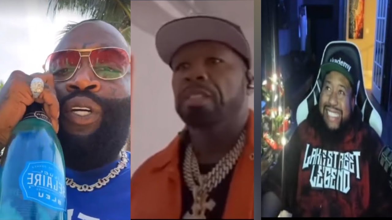 Who would you rather be? Akademiks on 50 cent taking jabs at Rick Ross album sales & Ross response!