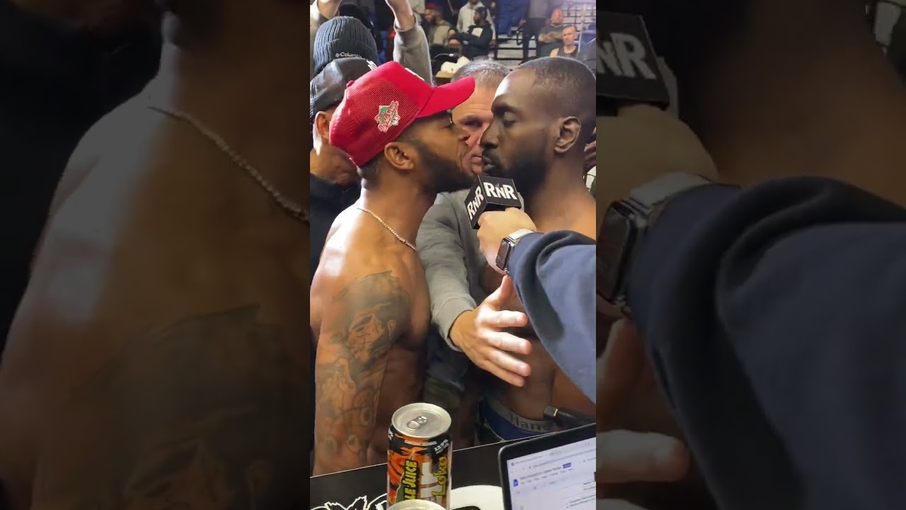 Heated Weigh-In Interaction Between Too Fly & Mally Cobain #GillieWalloKO