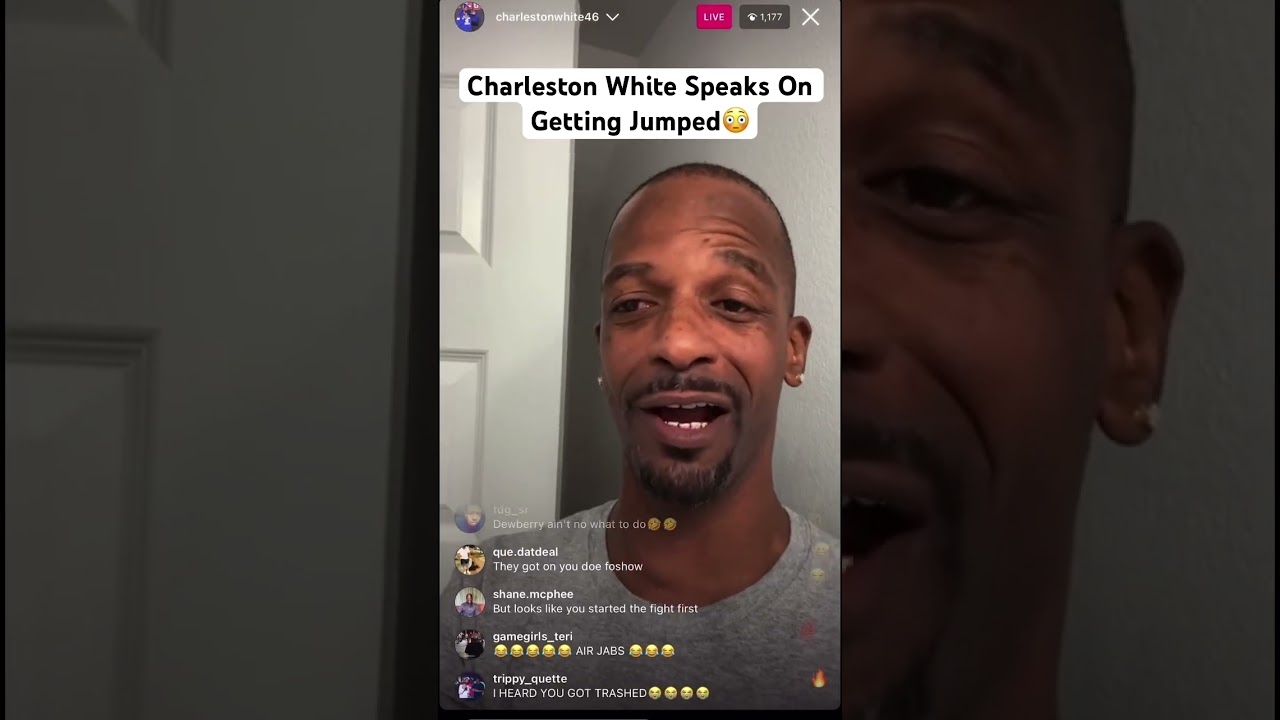 Charleston White Speaks On Getting Jumped #CharlestonWhite #Fight #Comdey