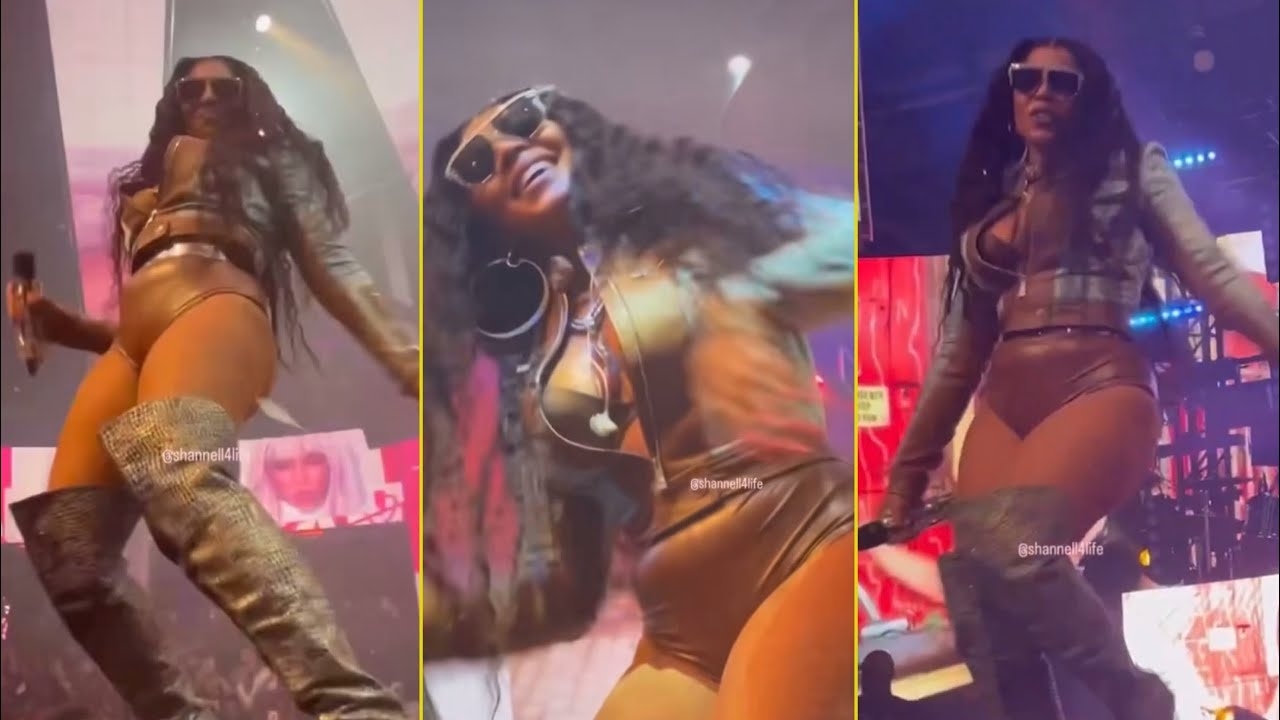 Pregnant Ashanti Stole Last Night Show Nelly Celebrated 50 Years Of Anniversary Last Night