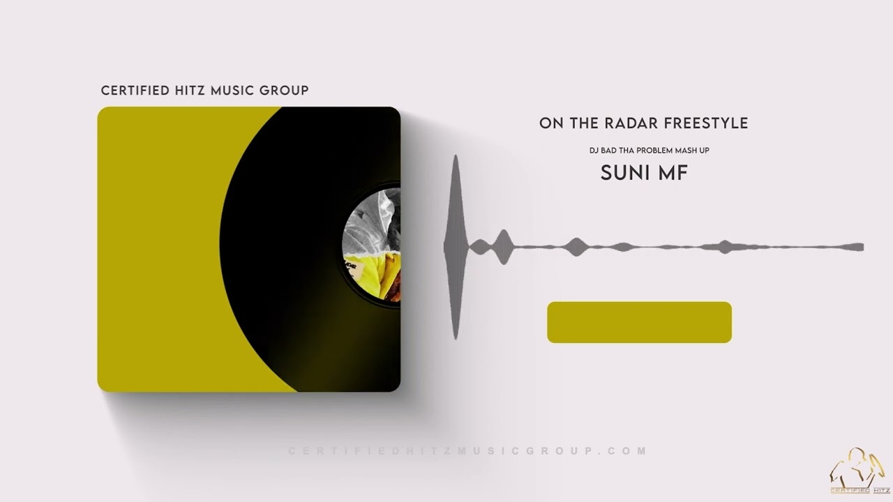 Suni MF "On The Radar Freestyle" (DJ BAD THA PROBLEM Mash Up)