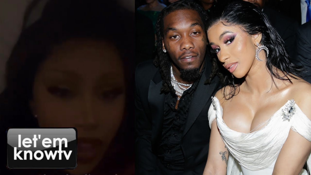 Cardi B Reacts To Her Husband Offset Cheating On Her With Blueface's Ex Chrisean Rock