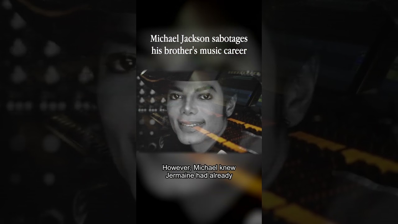 Michael Jackson Sabotages Jermaine's Music Career #Shorts | the detail.