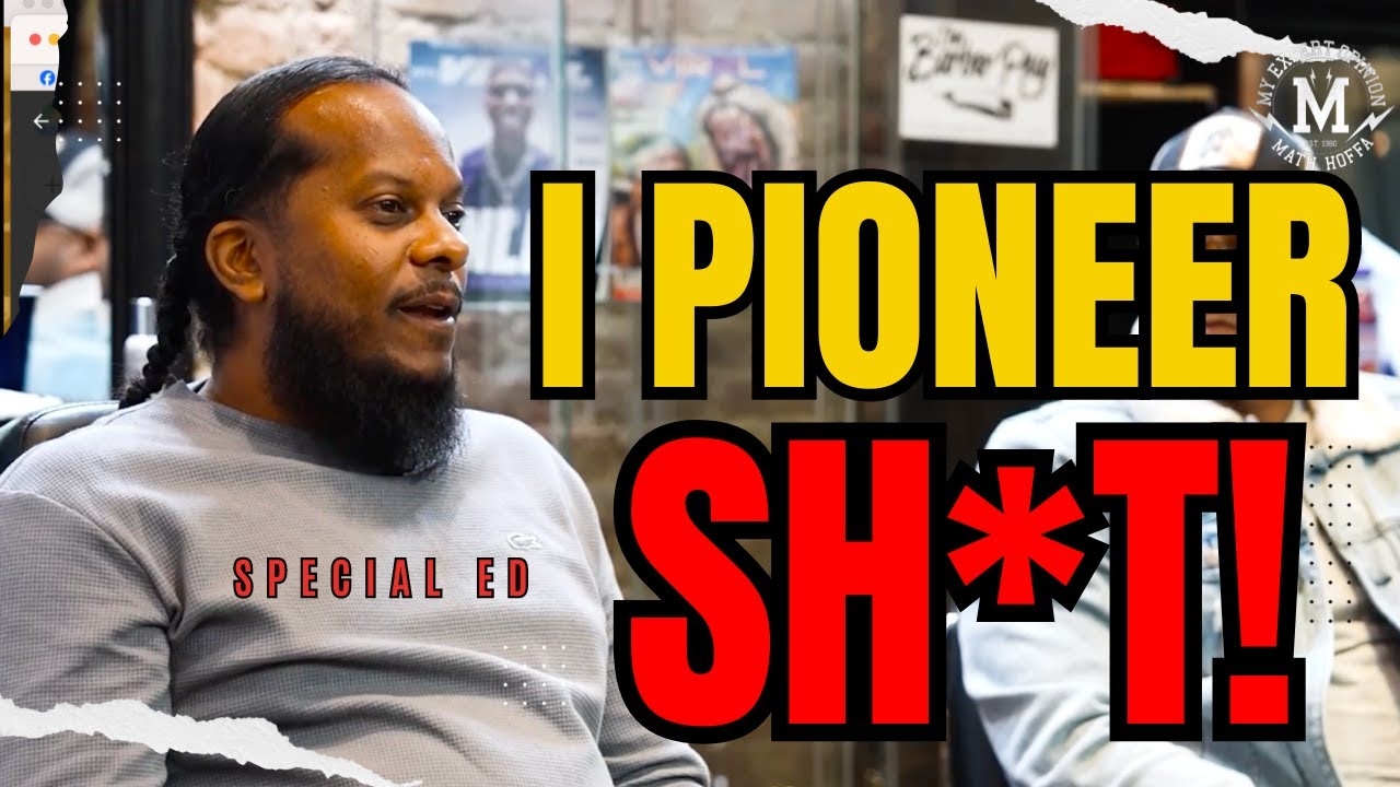 "I PIONEERED ALL THIS SH*T!!!" SPECIAL ED TALKS FREESTYLING FOR 15 MINS STRAIGHT IN HIGH SCHOOL