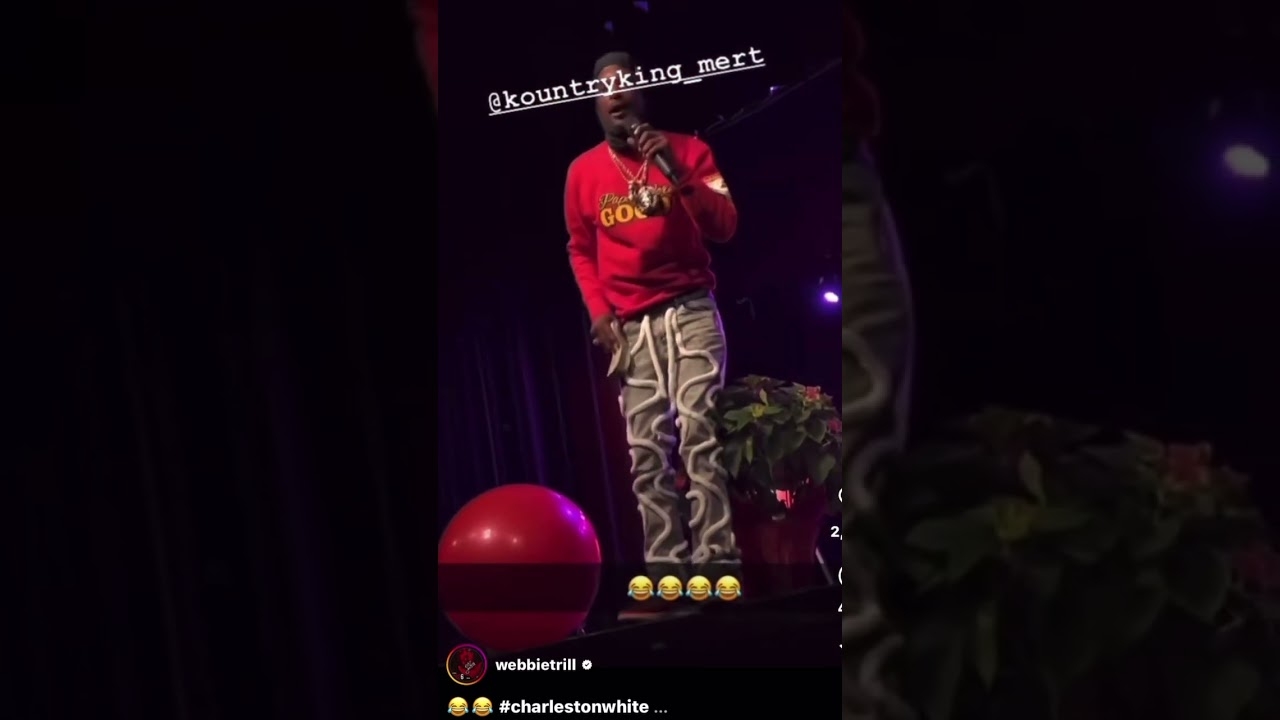 Charleston White Gets Beat Up At Comedy Show  #charlestonwhite #funny y