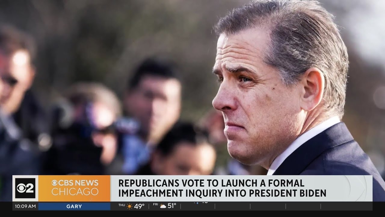 Republicans vote to launch formal impeachment inquiry into President Biden