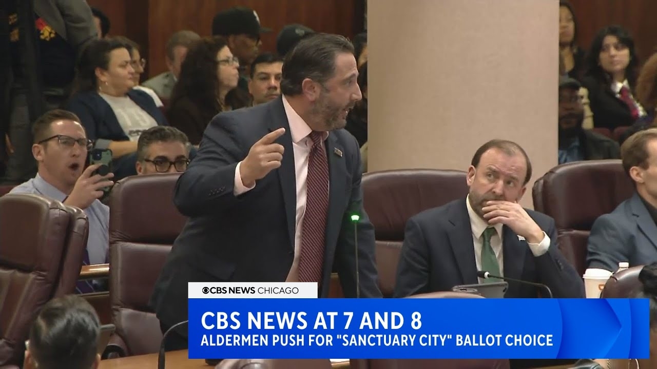 CBS News Chicago: Chicago "sanctuary city" status up for debate as aldermen push for ballot decision