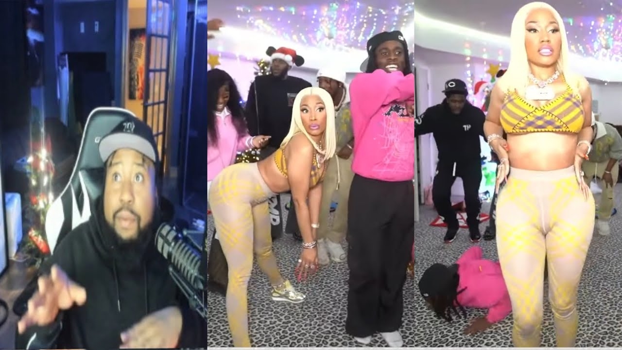 They Did that! DJ Akademiks reacts to Nicki Minaj & Kai Cenat getting lit on stream!
