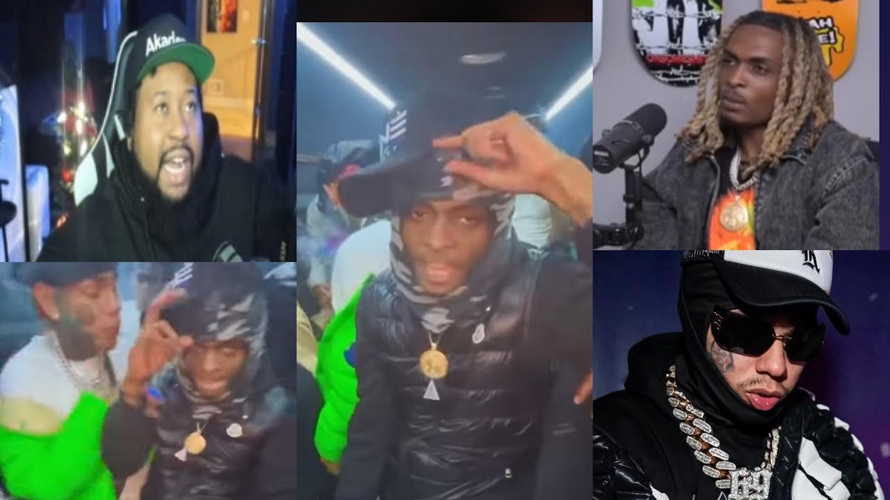 Only  he was jacking! DJ Akademiks reacts to 6ix9ines Gin Goon detailing his fallout w 6ix9ine!