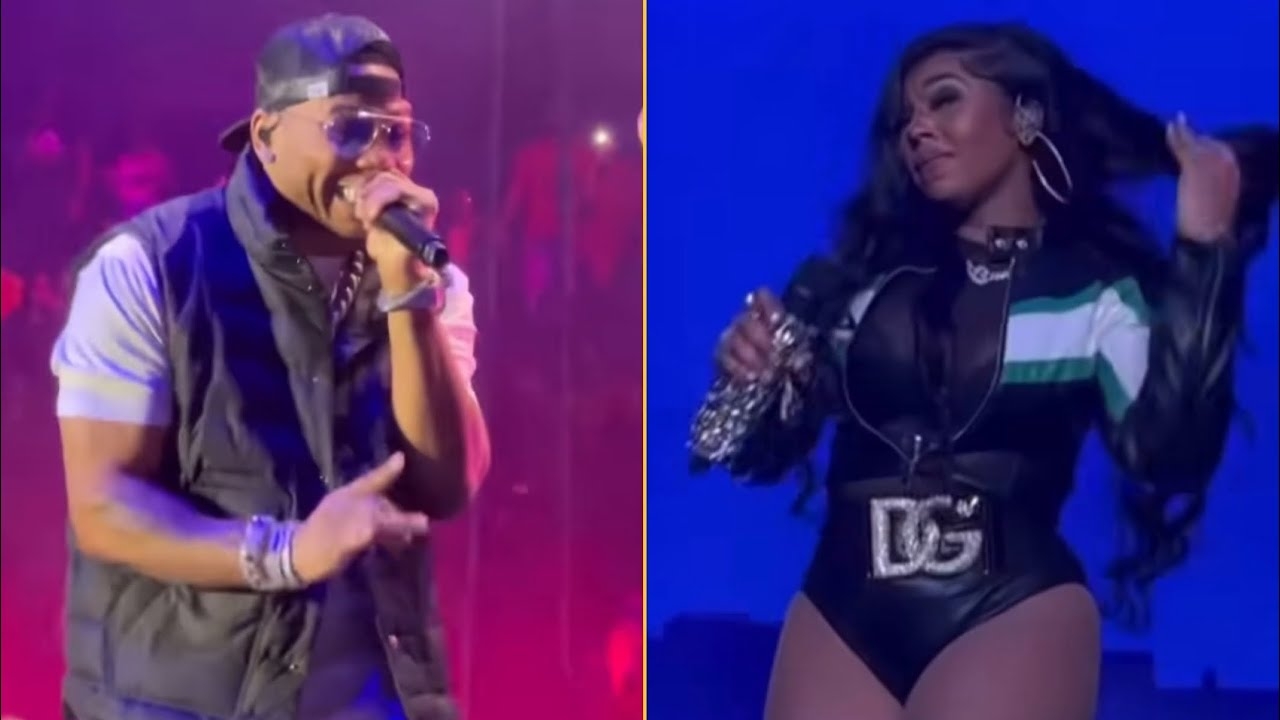 Nelly Shout Outs To Pregnant Ashanti And His Kid During The Show In Minnesota I Love You Baby