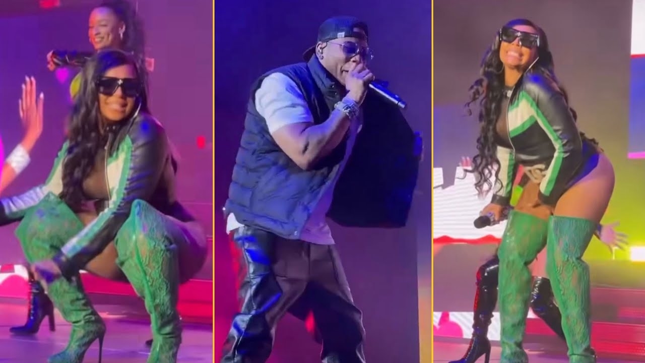 Nelly And Pregnant Ashanti Stole Last Night Show In Minneapolis In Front Of 50k Fans