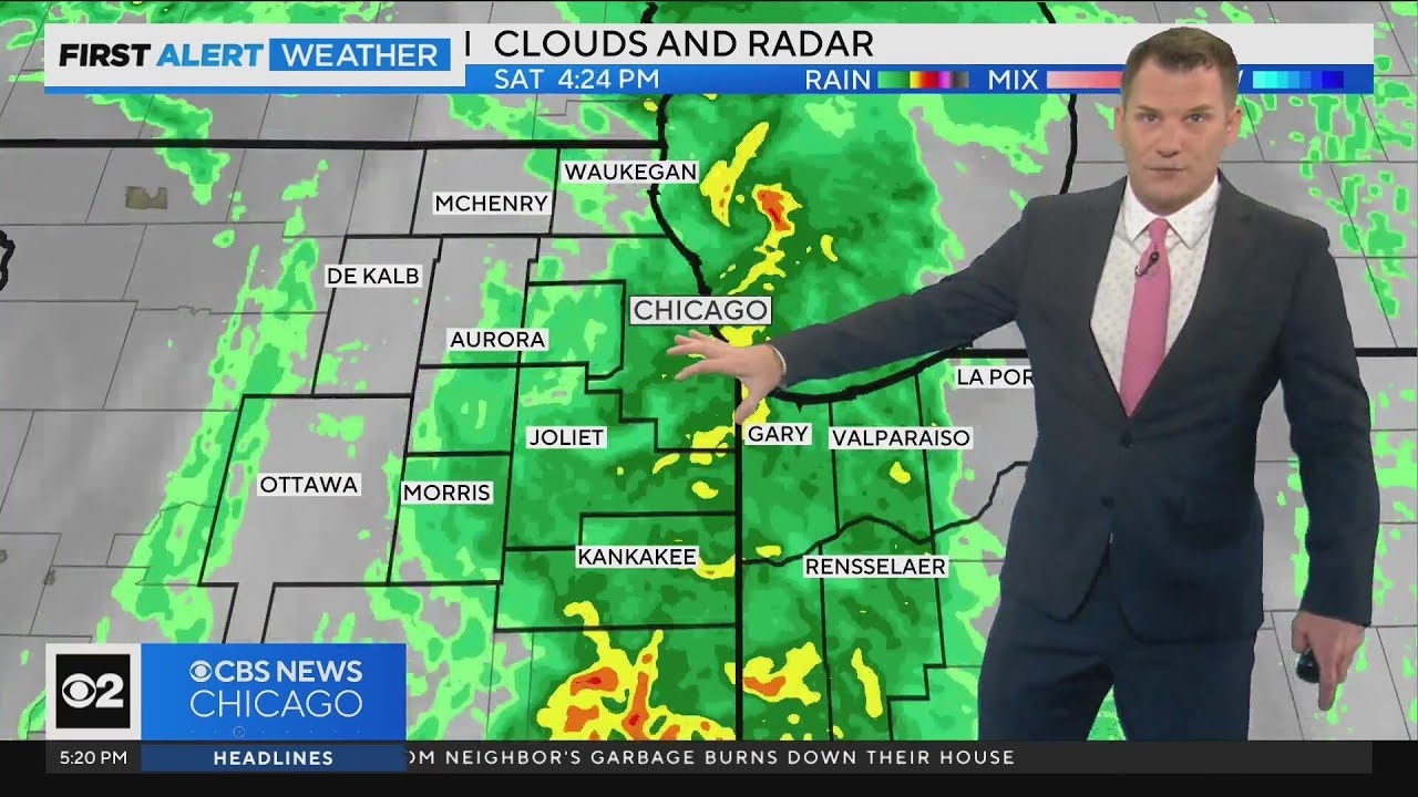 Chicago First Alert Weather: Rain to leave, but clouds will remain for Sunday