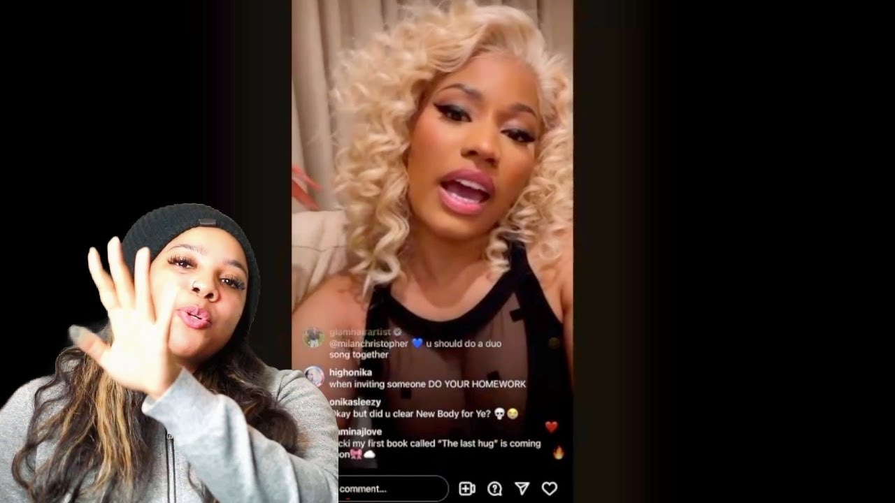 Nicki Minaj GOES OFF on Kanye & Elliot on IG LIVE + Barb Rant  | Reaction