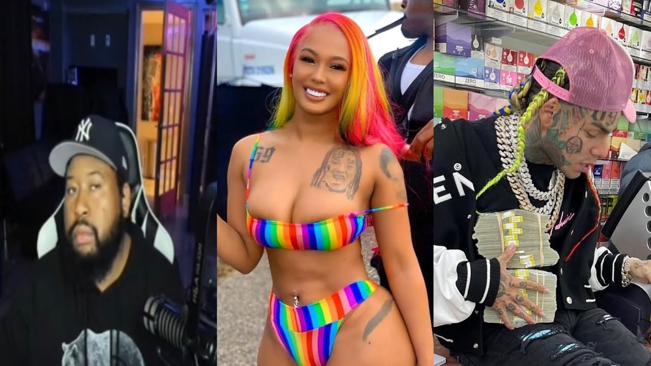 When the Clout runs out! DJ Akademiks responds to 6ix9ines ex GF Jade saying 6ix and Ak are G**