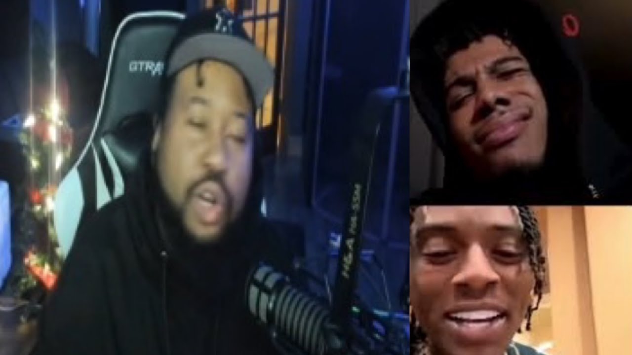 Set up the Fade! DJ Akademiks reacts to Blueface & Soulja Boy IG Live clowning each other!
