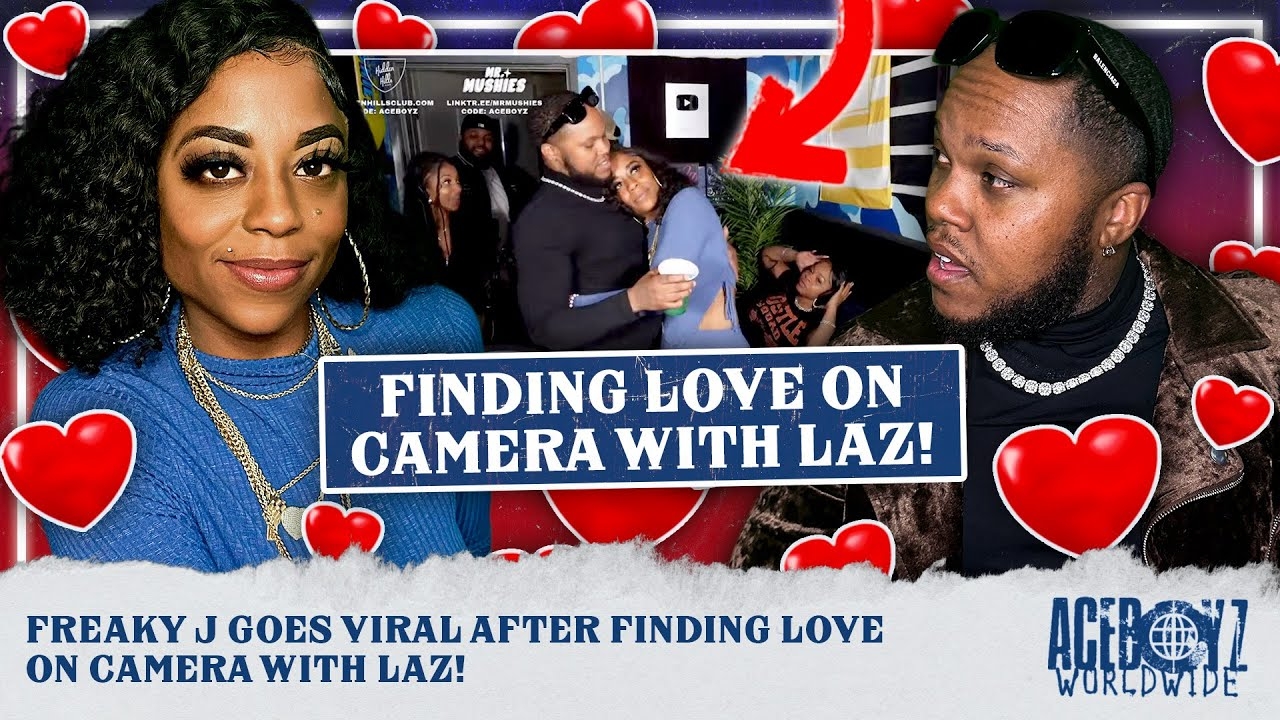 Freaky J Goes Viral After Finding Love on Camera with Laz!
