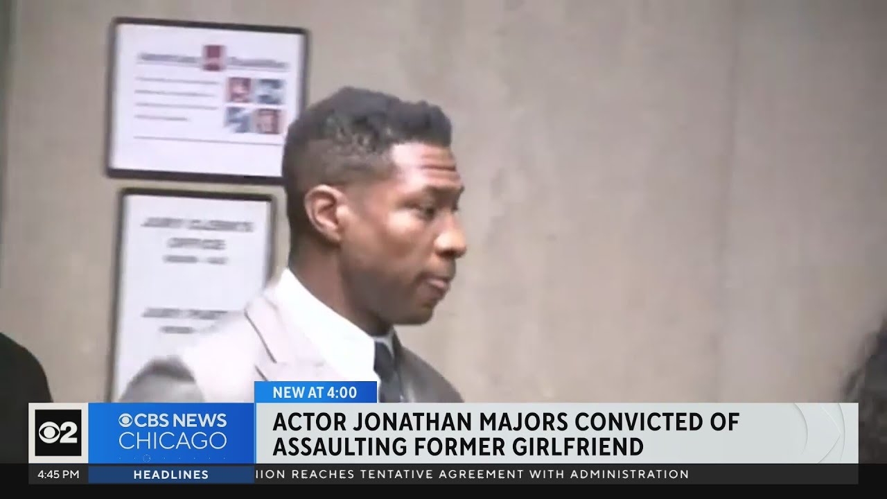 Actor Jonathan Majors convicted of assaulting ex-girlfriend