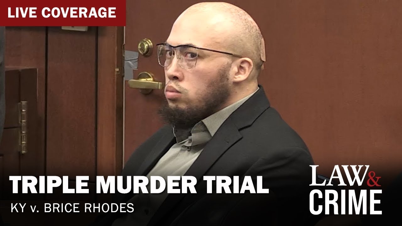 VERDICT REACHED: Triple Murder Trial  KY v. Brice Rhodes  Day Five