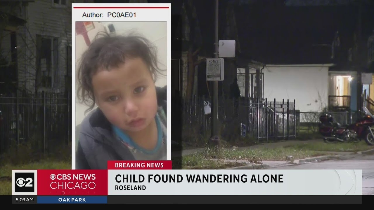 Toddler found walking alone outside on Chicago's South Side