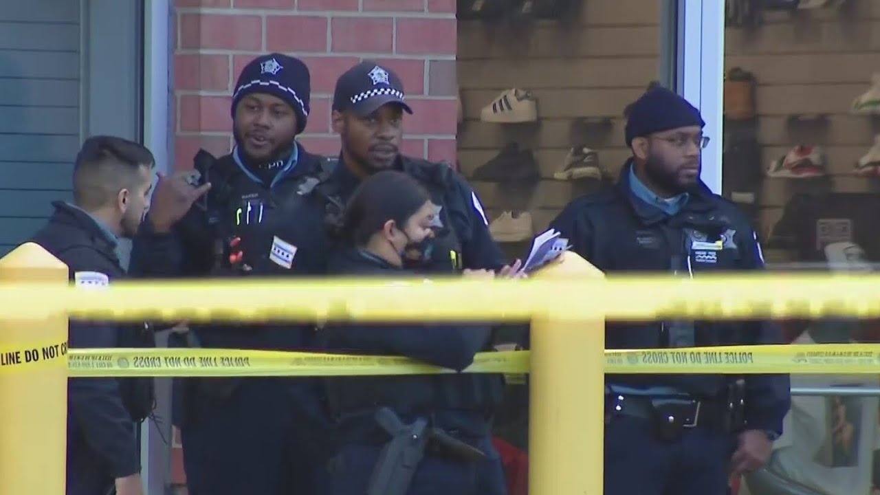 Fight at South Side Chicago shopping center ends with security guard being shot dead