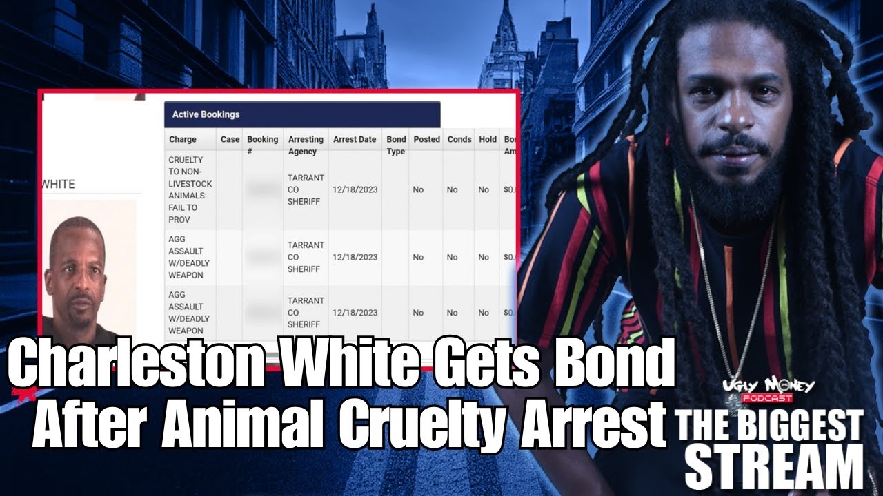 Charleston White Gets Bond After Animal Cruelty Arrest