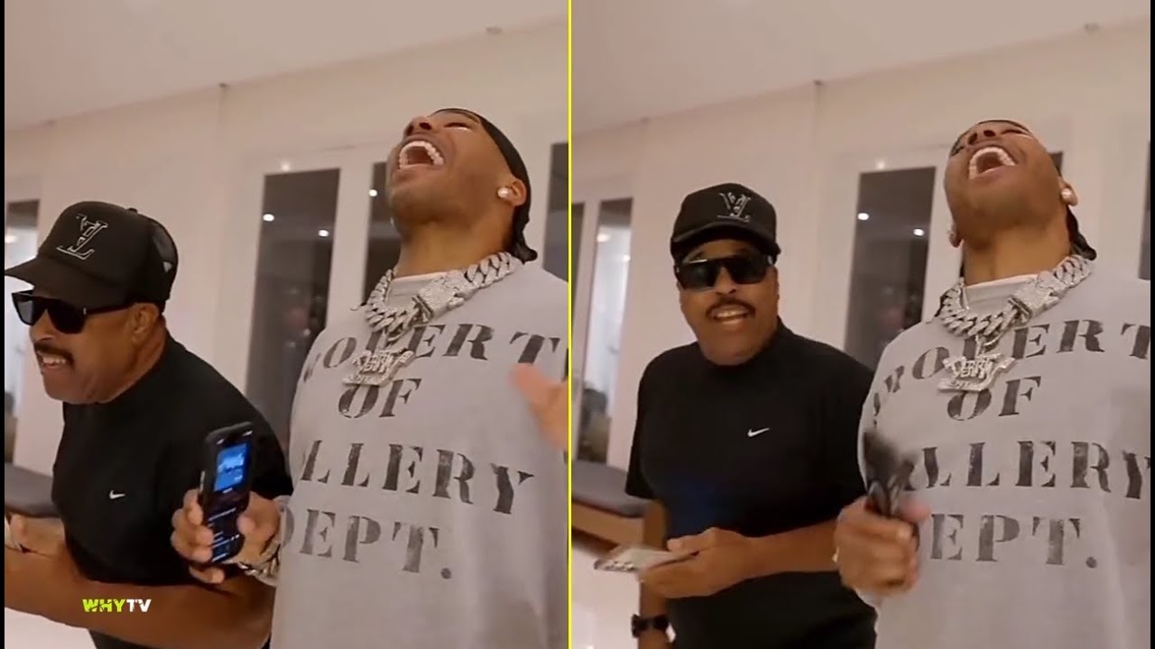 Nelly And Ashanti's Dad Reunited And Singing Together 'Yo Ashantis Dad Got Dope Vocal'