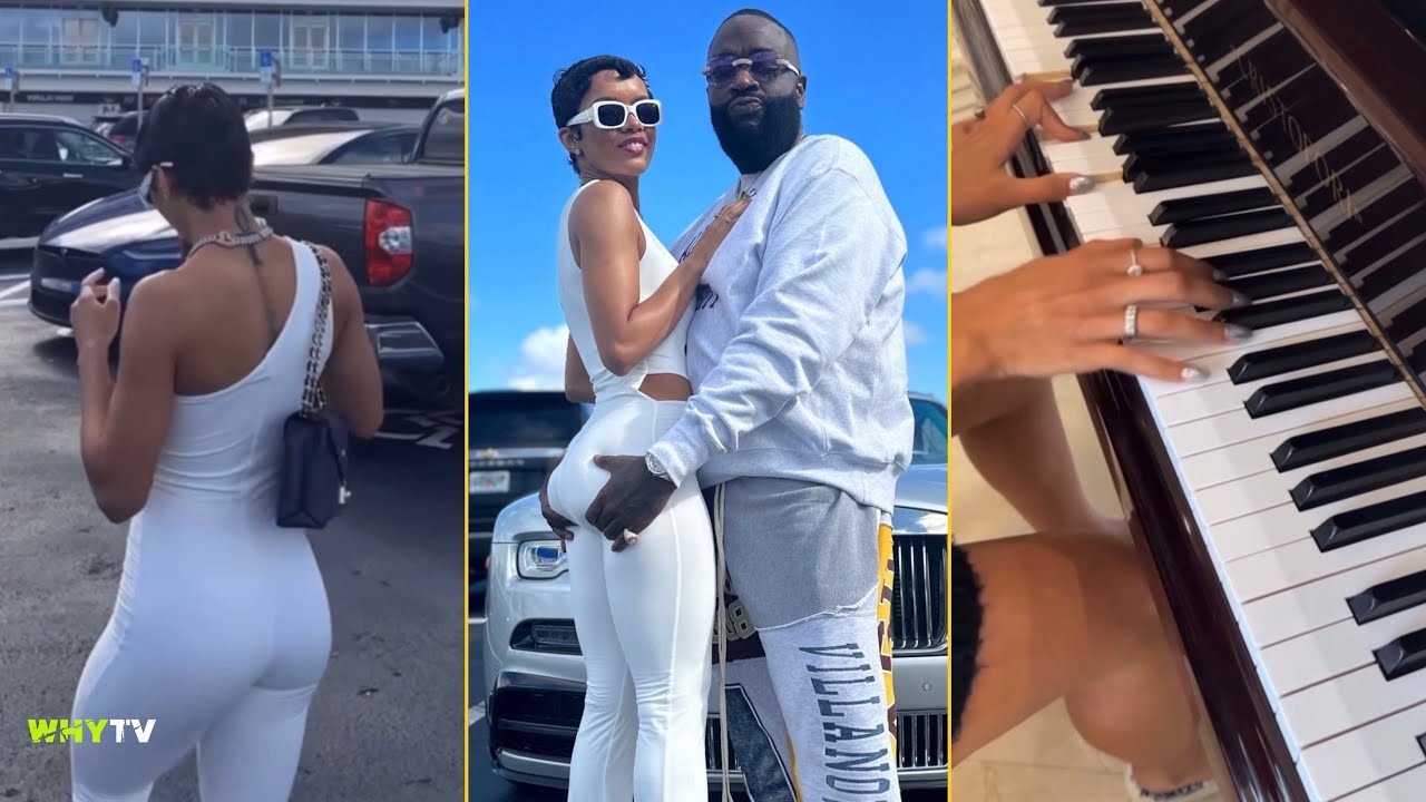 Rick Ross Girlfriend Makes Special Gift To Rozey And Playing Piano For Him I Love You My Boss