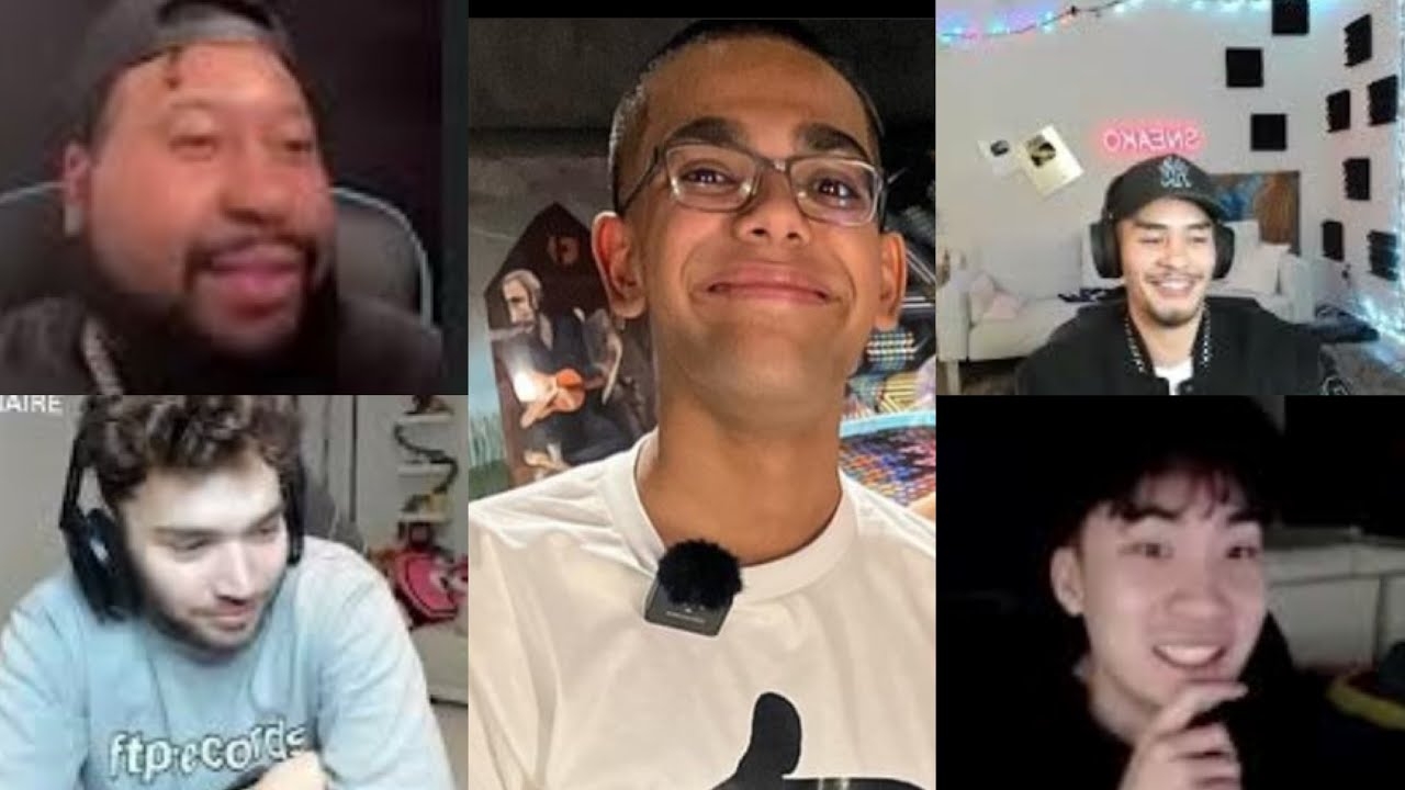 DJ Akademiks, Adin Ross, Sneako & Ricegum speak on N3on & other streamers accused for botting views!