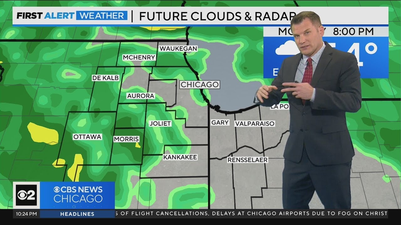 Chicago First Alert Weather: The rain outlook for Christmas Day