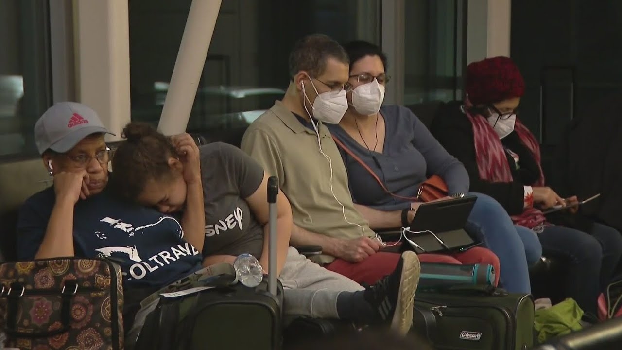 Nearly 200 flights canceled at Midway International Airport on Christmas Eve.