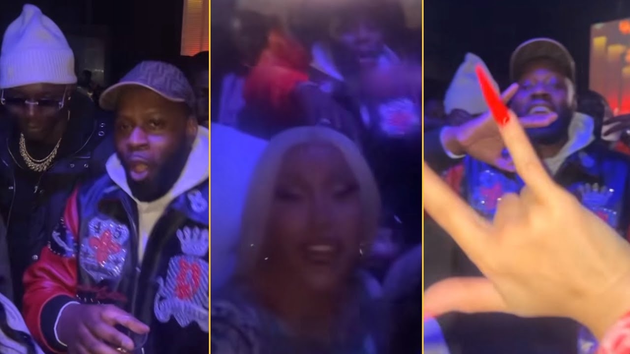 Cardi B Partying With Few Guys In Club After Break Up With Offset You Lost Your Bi*** Fool