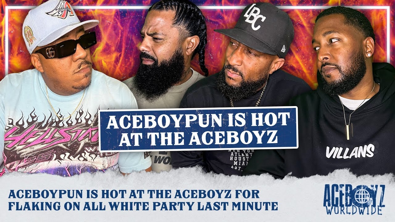AceBoyPun is HOT at The AceBoyz For Flaking On All White Party LAST Minute
