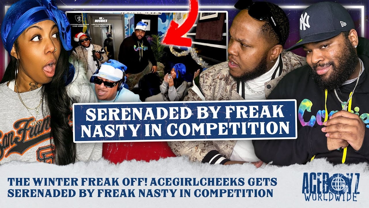 The Winter Freak Off! AceGirlCheeks Gets Serenaded by Freak Nasty in Competition