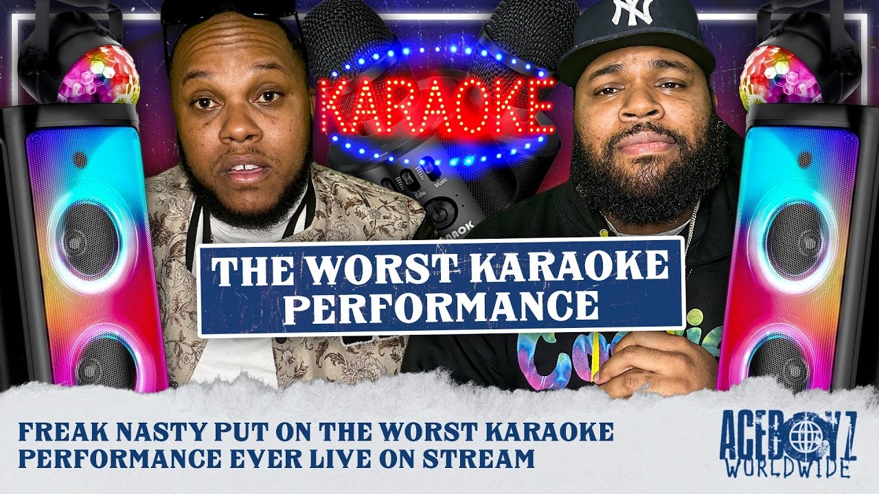 Freak Nasty Put On The WORST Karaoke Performance Ever Live On Stream