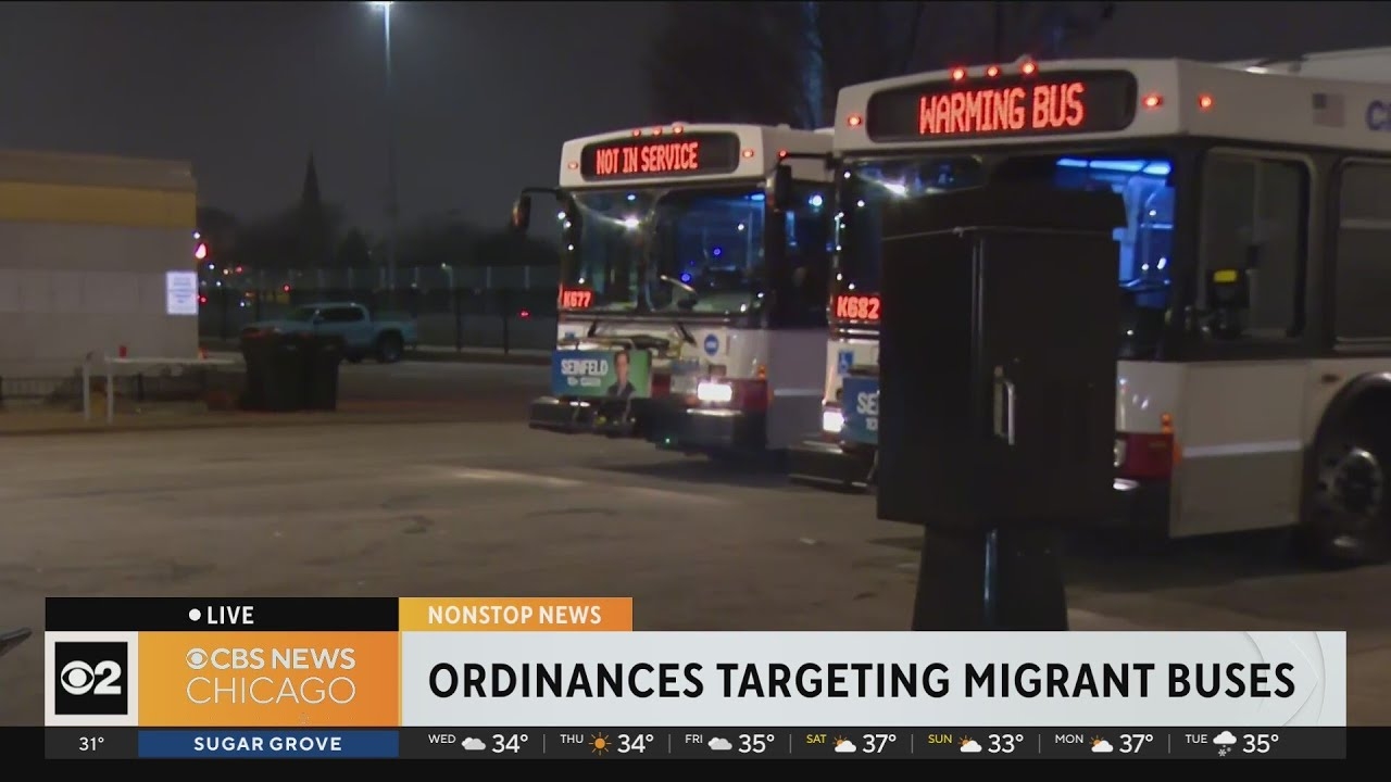 New ordinances targeting migrant buses