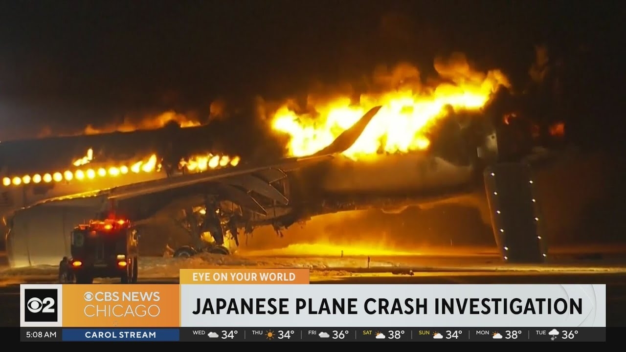 Japanese plane crash under investigation