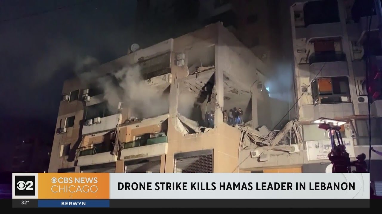Drone strike kills Hamas leader in Lebanon