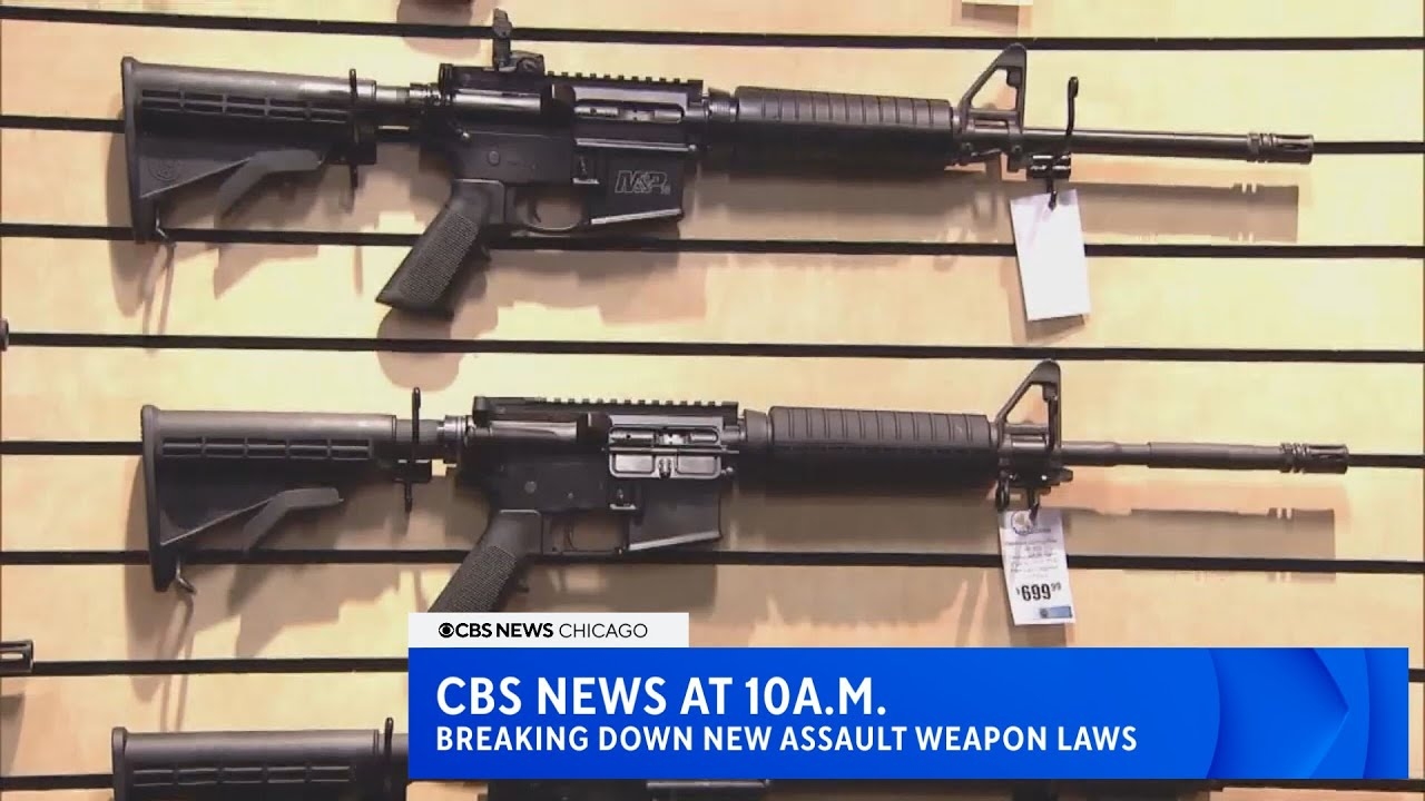 CBS News at 10a.m: New assault weapons laws now in effect in Illinois, what they mean for gun owners
