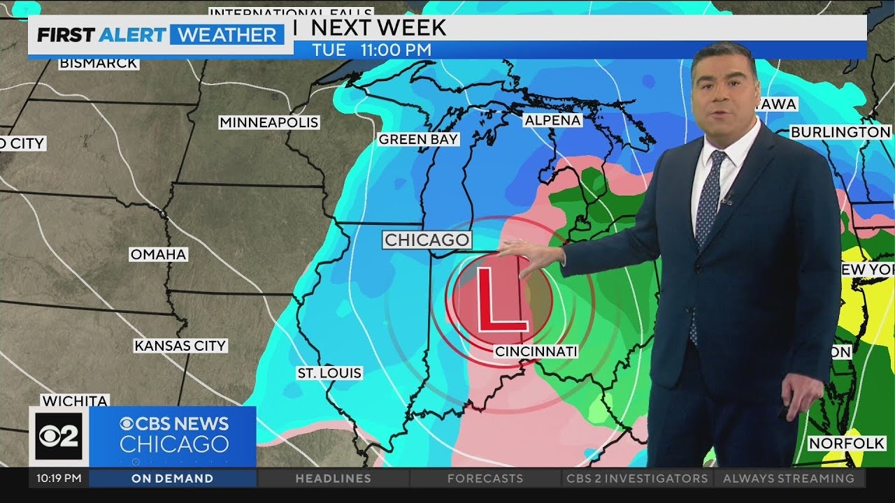 Chicago First Alert Weather: Winter storm coming next week?
