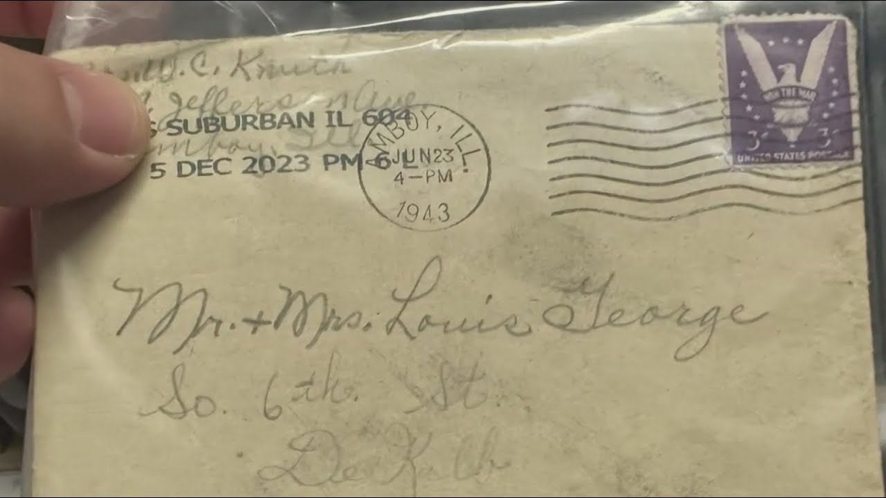 DeKalb letter reaches family member after 80 years