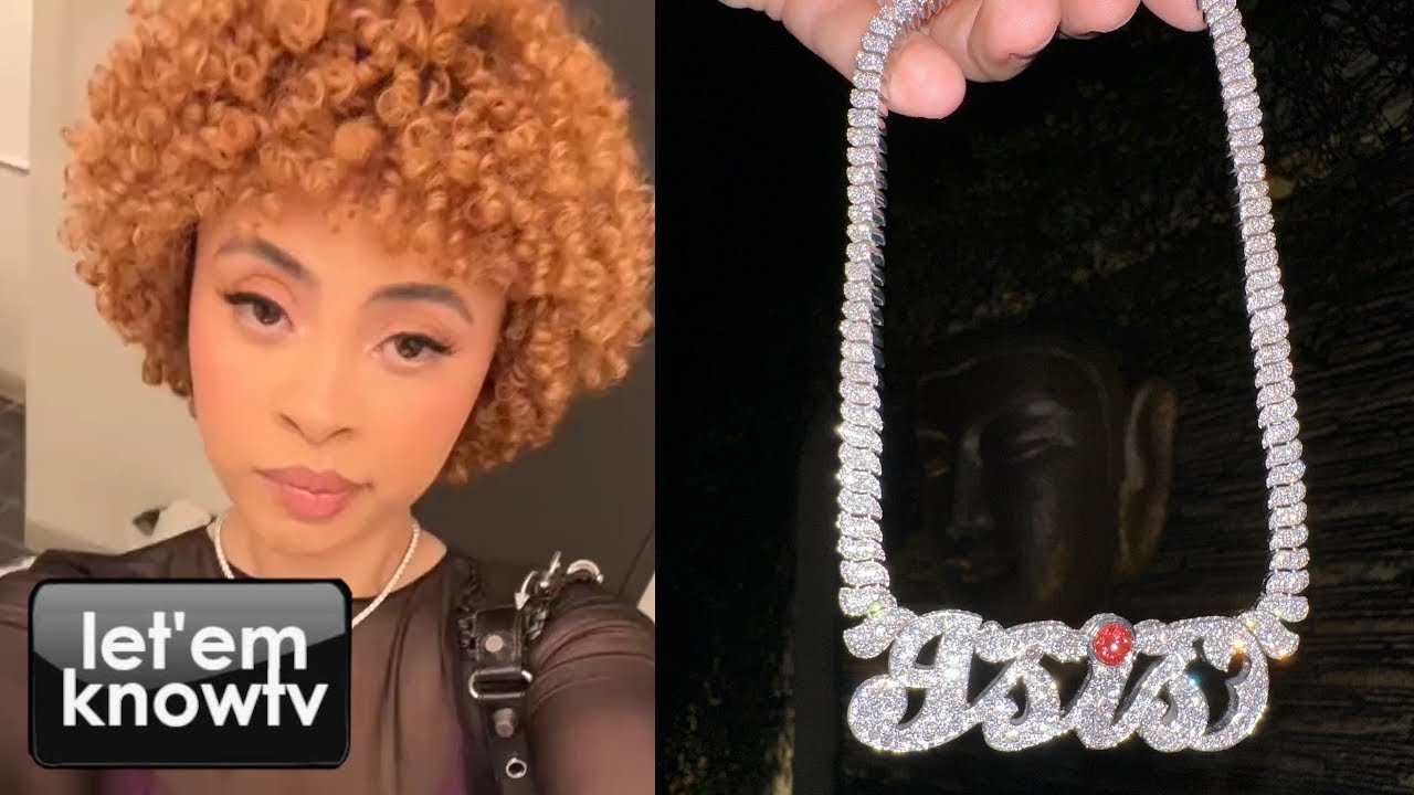 Ice Spice Producer Just Got Her This Amazing Diamond Chain From Benny The Jeweler For Her Birthday