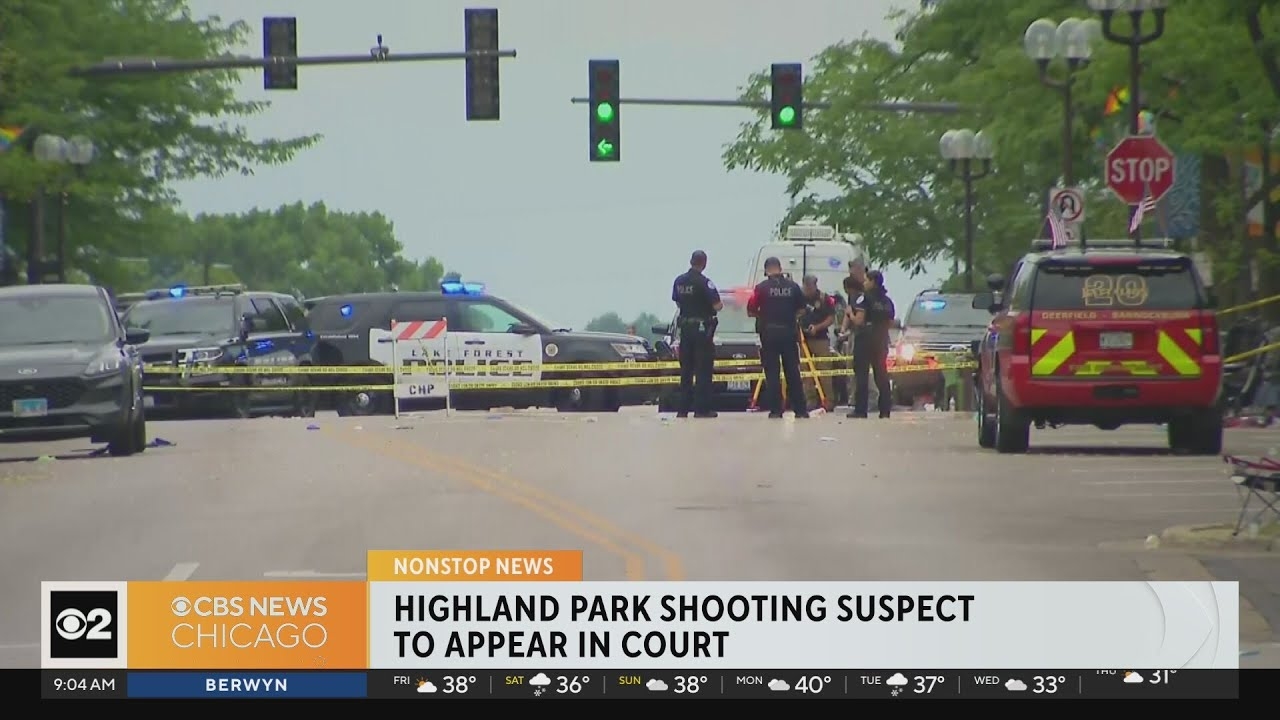 Accused Highland Park shooter expected in court Friday