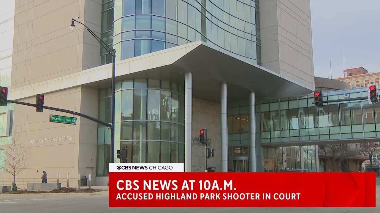 CBS News at 10a.m: Man charged in Highland Park shooting back in front of judge representing himself