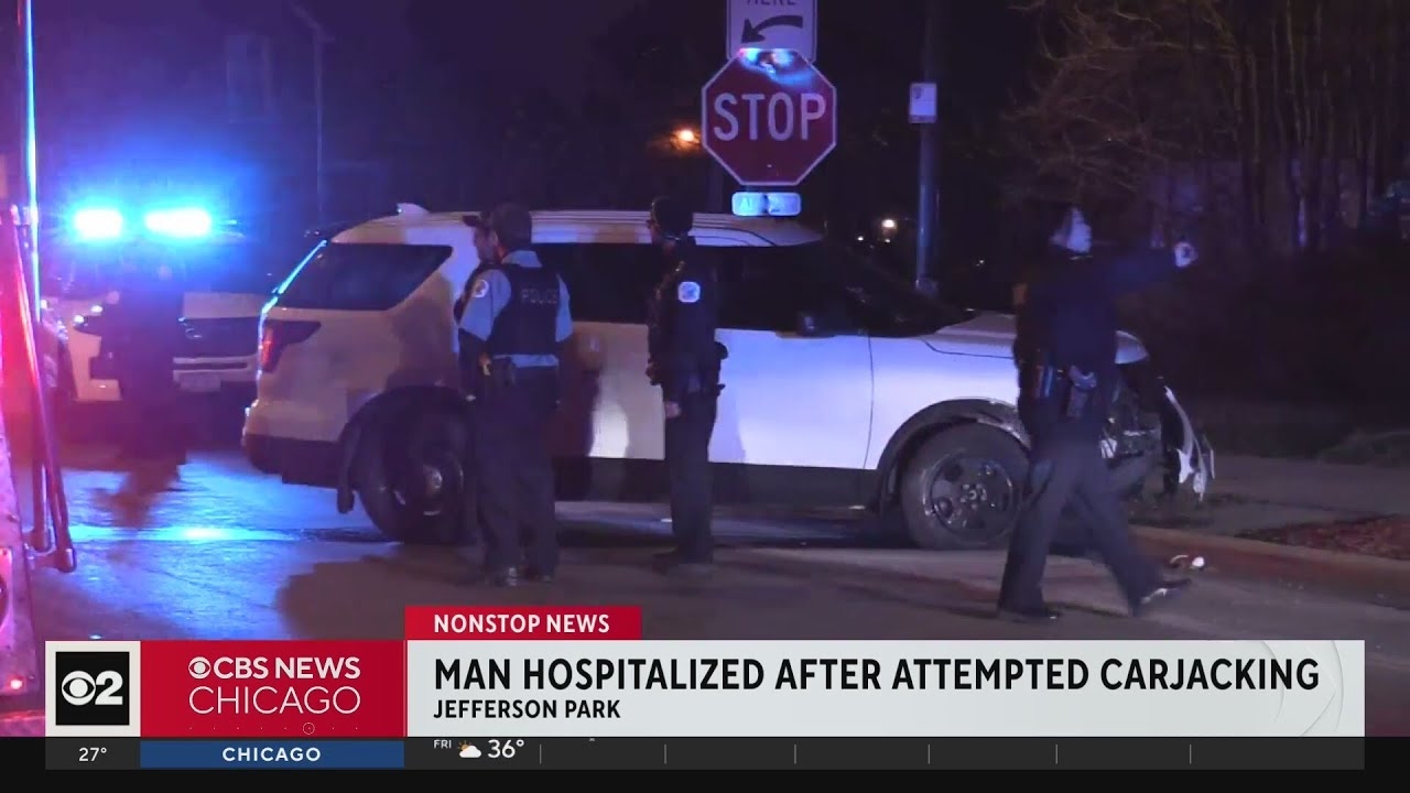 Violent carjacking attempt in Jefferson Park