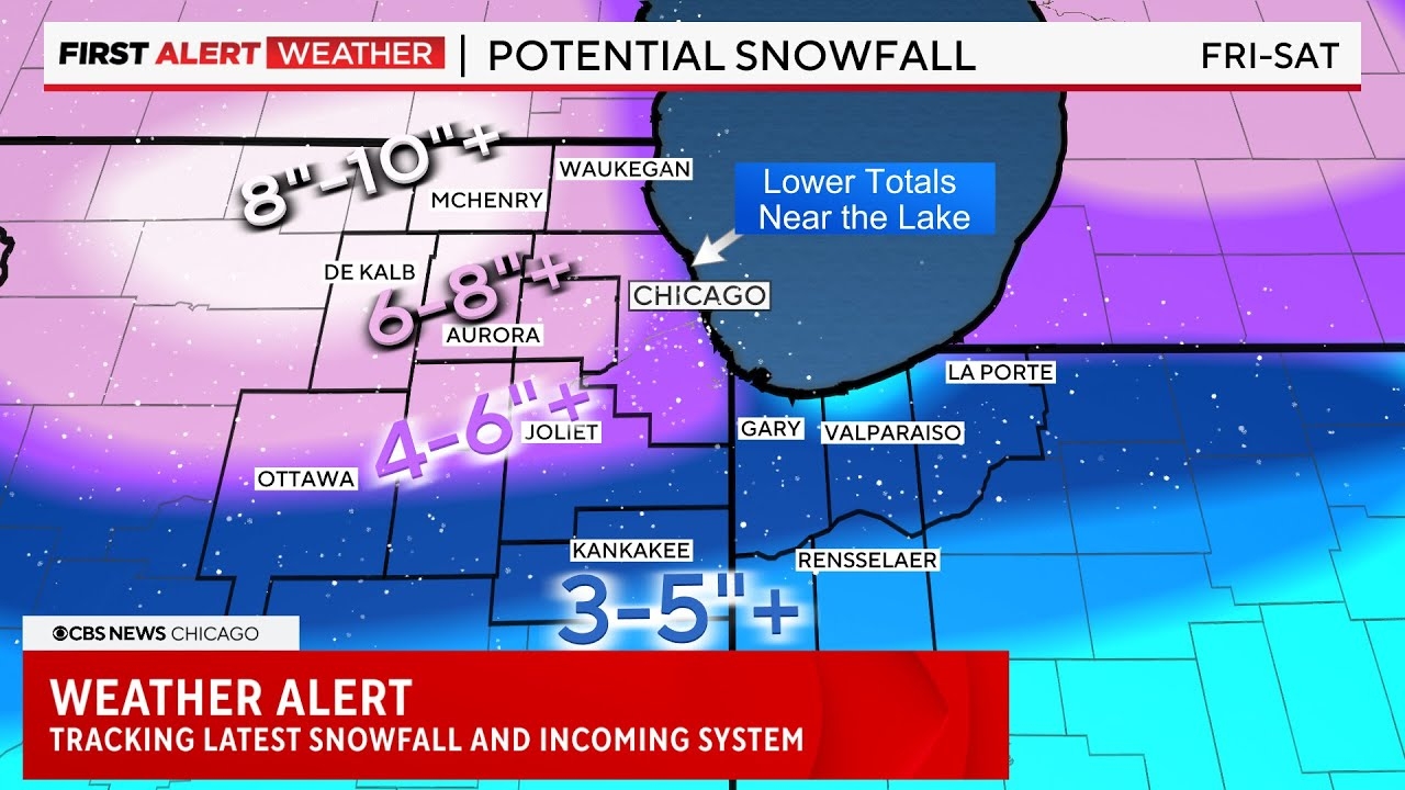WEATHER ALERT: Live updates and radar tracking latest snowstorm totals and next system moving in