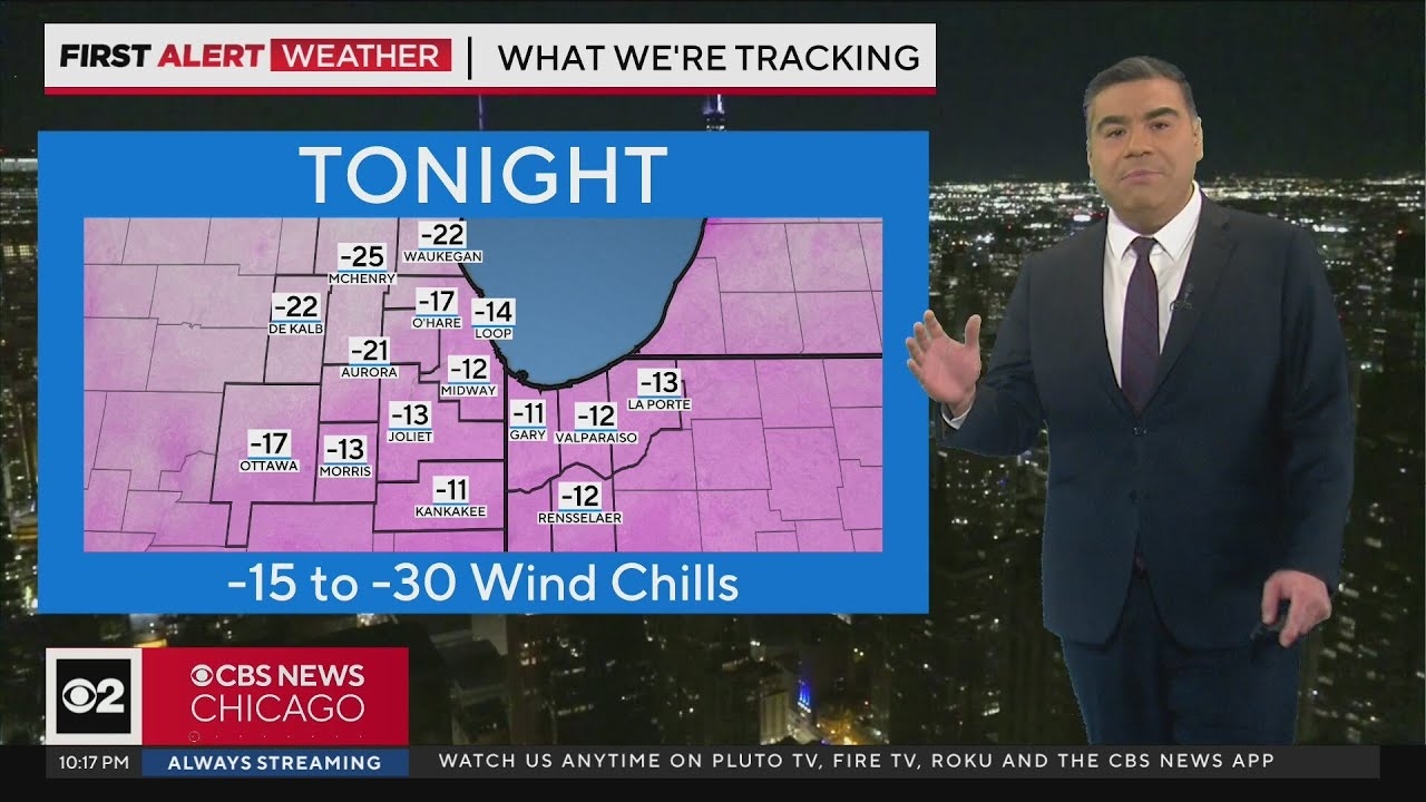 More dangerous cold Tuesday night, snow coming back late Wednesday