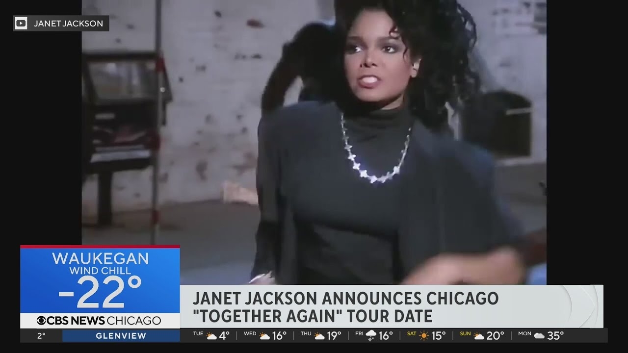 Janet Jackson announces Chicago "Together Again" tour date