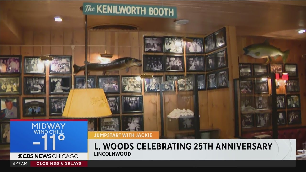 L. Woods restaurant celebrating 25 years in north suburban Chicago